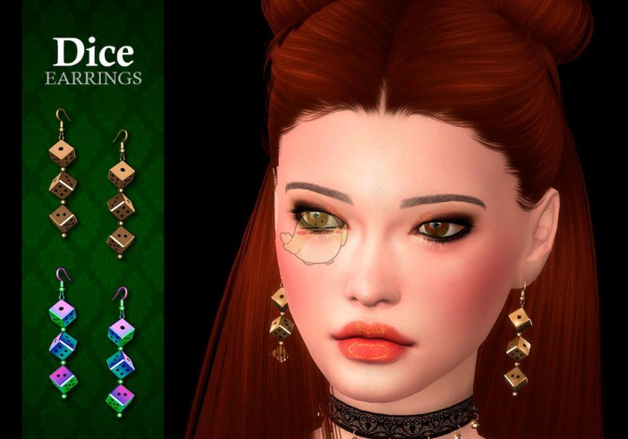 模拟人生4成年女性筛子耳环MOD