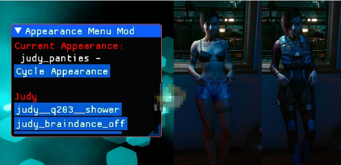 赛博朋克2077NPC外观菜单MOD