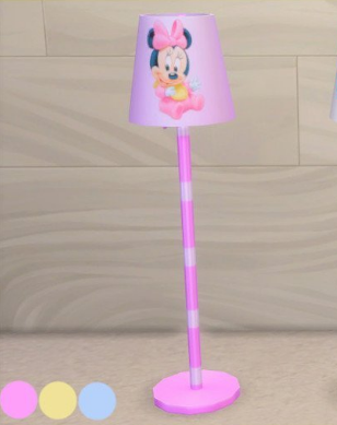 模拟人生4迪士尼可爱落地灯MOD