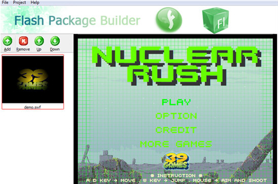Boxoft Flash Package Builder(Flash转换工具)
