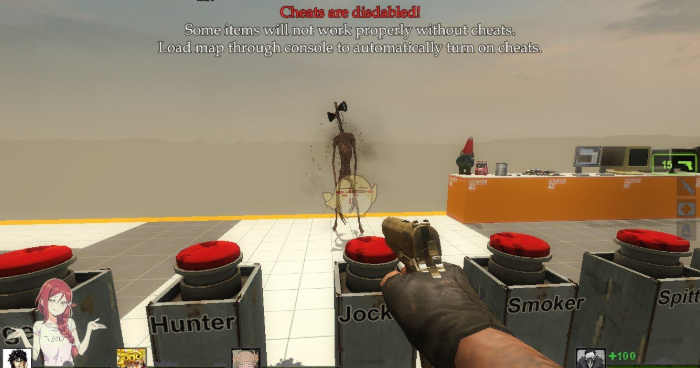 求生之路2Smoker警报器喇叭造型MOD