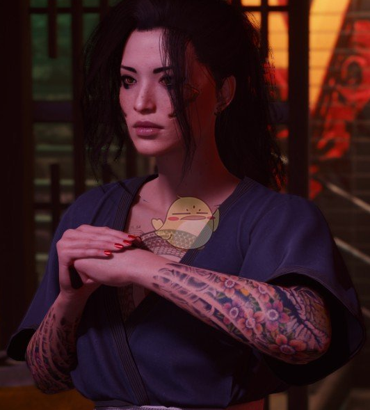 赛博朋克2077精致羊角袖MOD