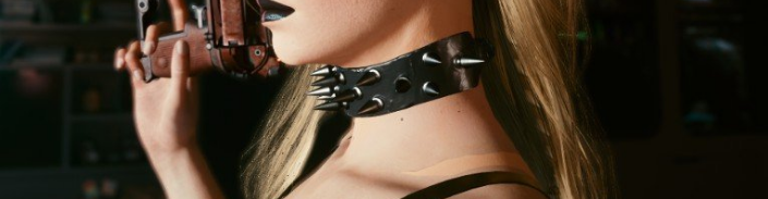 赛博朋克2077野性尖刺项圈MOD