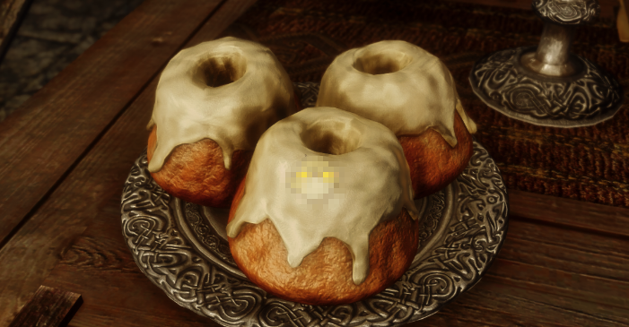 上古卷轴5重制版高清纹理面包MOD