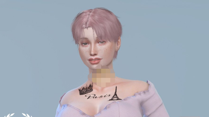 模拟人生4精致巴黎纹身MOD