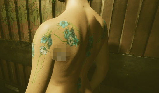 赛博朋克2077Wren的女性纹身MOD
