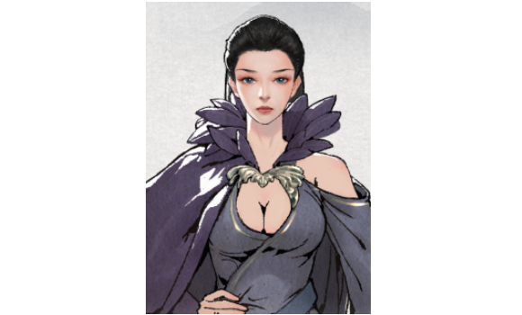 鬼谷八荒紫衣仙姿女捏脸MOD