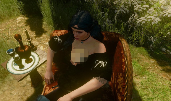 巫师3狂猎叶奈法夏季女式衬衫MOD
