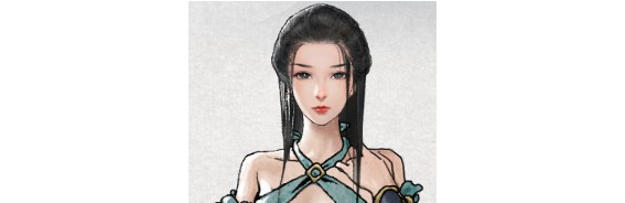 鬼谷八荒清凉碧绿丝带服饰MOD