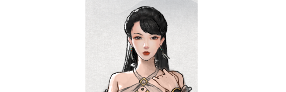 鬼谷八荒清凉露腹纱裙服饰MOD