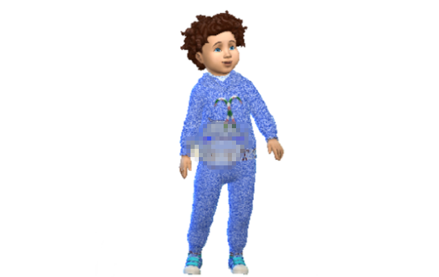 模拟人生4闪光幼儿睡衣MOD