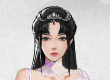 鬼谷八荒丰润粉紫轻纱内衣服饰MOD