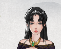 鬼谷八荒丰腴黑衣御姐服饰MOD