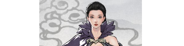 鬼谷八荒紫衣清凉花魁服饰MOD
