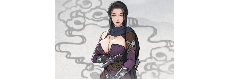 鬼谷八荒紫衣刺客服饰MOD