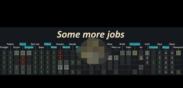 环世界更多的工作v1.2MOD