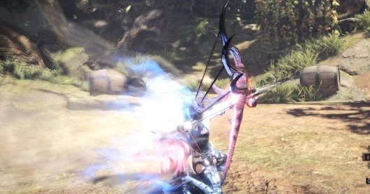 怪物猎人世界冰原弓箭射击特效整合MOD