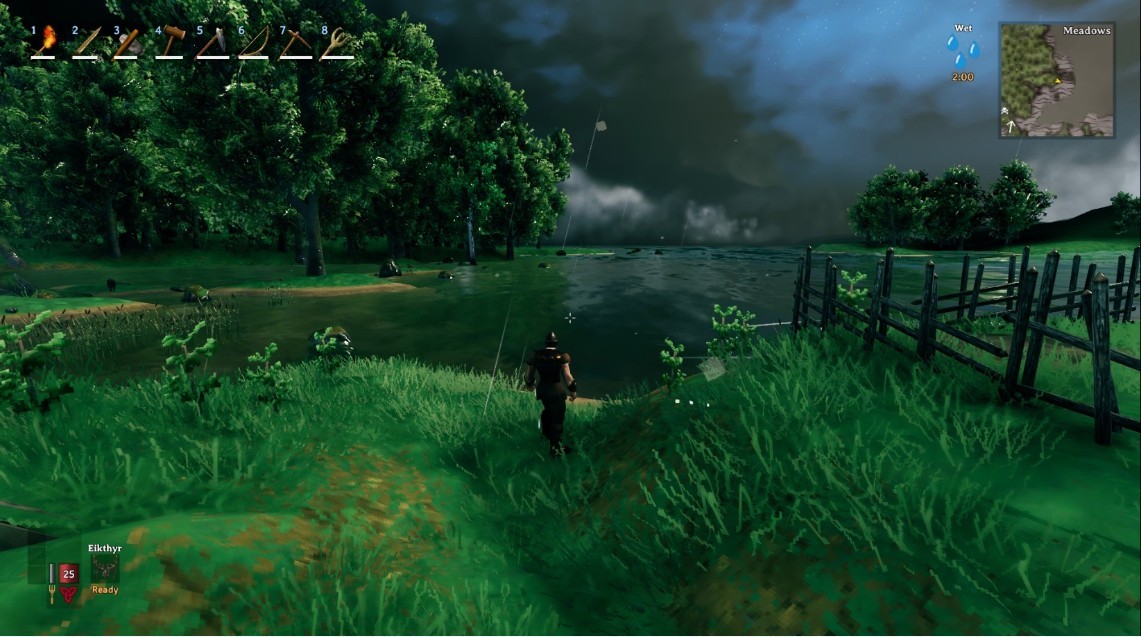 Valheim：英灵神殿雾云烟雨开关MOD