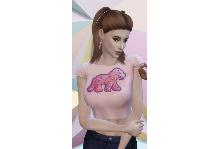 模拟人生4动物饼干上衣MOD
