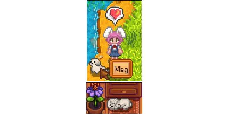 星露谷物语梅格小白狗MOD