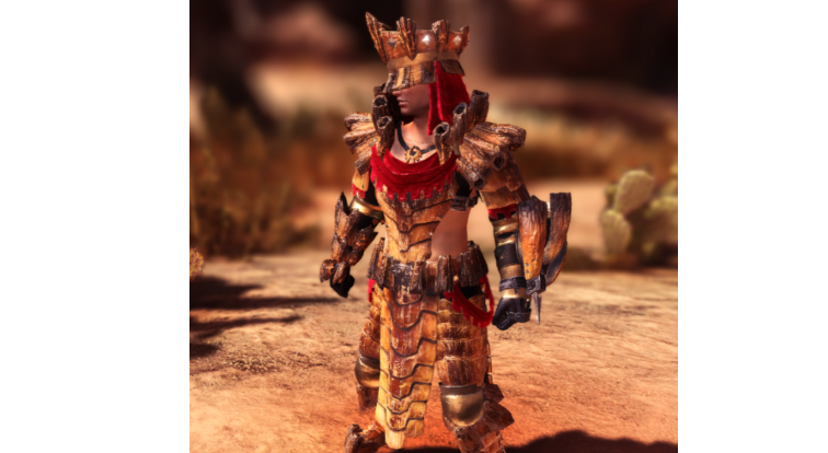 怪物猎人世界冰原Barroth装甲MOD