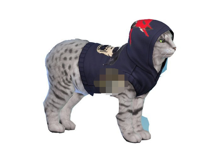 模拟人生4猫咪的连帽衫MOD
