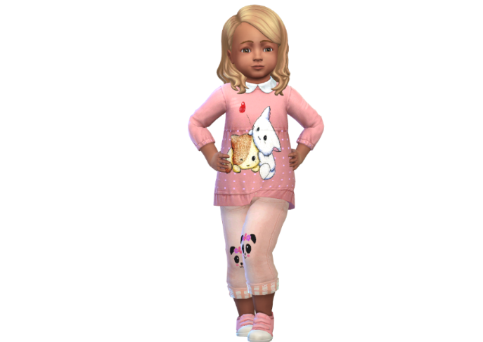 模拟人生4幼儿可爱衬衫MOD