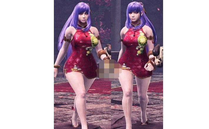 怪物猎人世界女性角色走路更女性化MOD