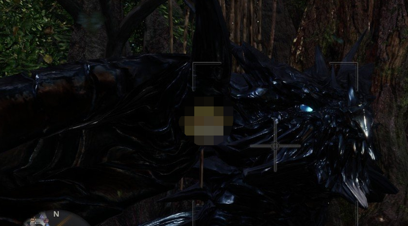 怪物猎人世界黑曜石钢龙MOD