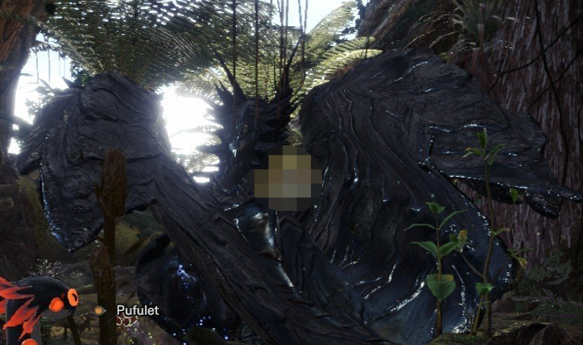 怪物猎人世界黑曜石钢龙MOD