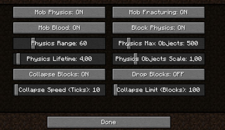 《我的世界》1.16.5死亡碎块MOD