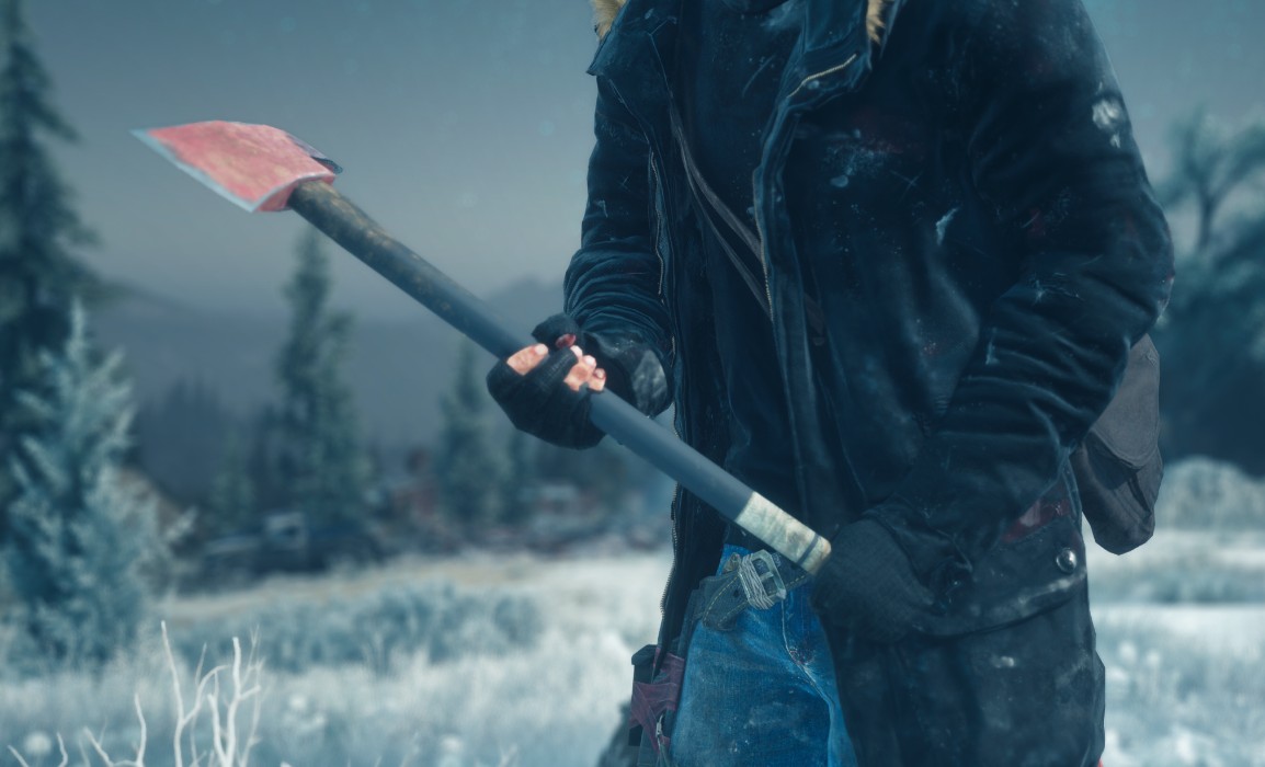 《往日不再》红头蓝柄斧MOD