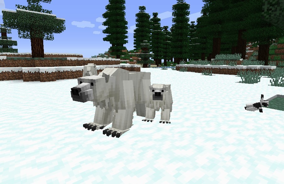 《我的世界》1.12.2真实的动物模型MOD