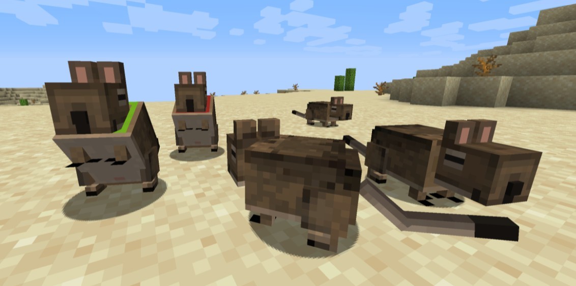 《我的世界》1.16.5八齿鼠MOD