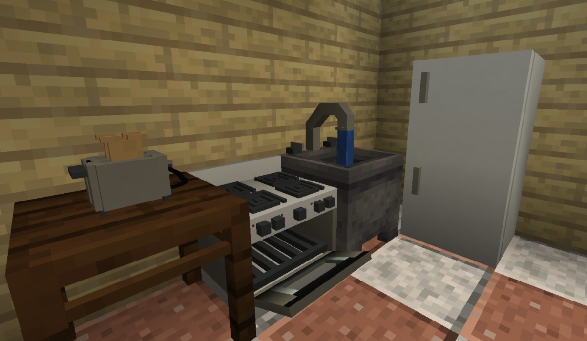 《我的世界》1.16.5可互动家具包MOD