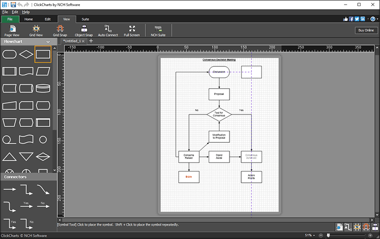 ClickCharts Diagram Software customize charts ClickCharts Flowchart(图表和流程图软件)