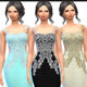 模拟人生4女性性感露背绣花礼服MOD v3.4