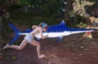 怪物猎人世界金枪鱼长枪MOD v2.5