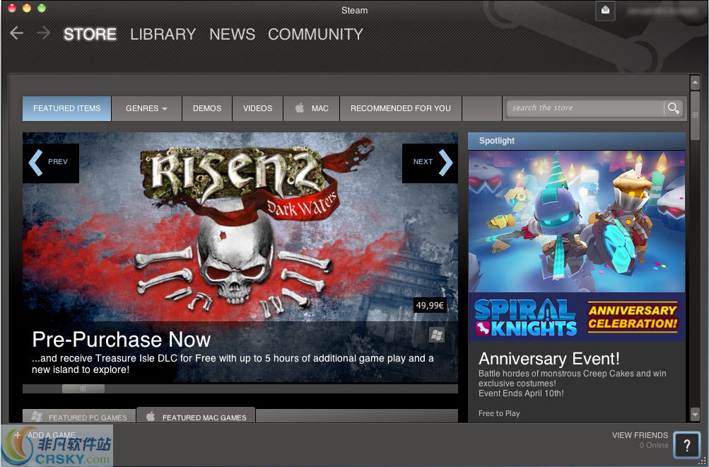 Steam for Mac v2020.06.11