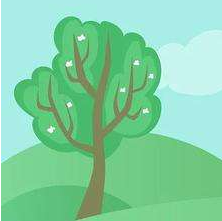 植树节主题黑板报模板图片素材 v1.6