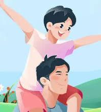 感恩父亲节黑板报素材 v1.6