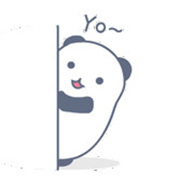 蠢萌的熊猫糊糊动态QQ表情包 完整版