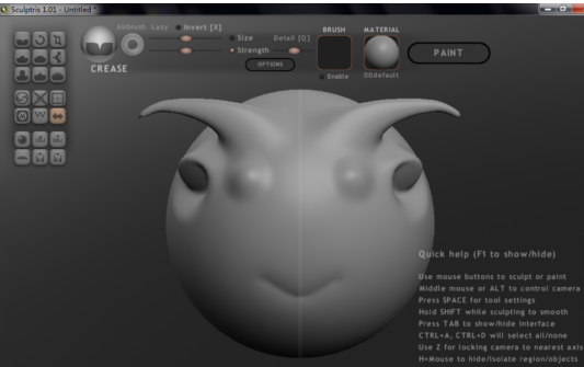 sculptris alpha