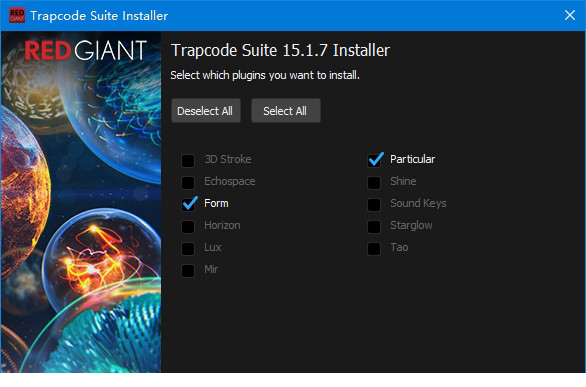 红巨星粒子特效AE插件