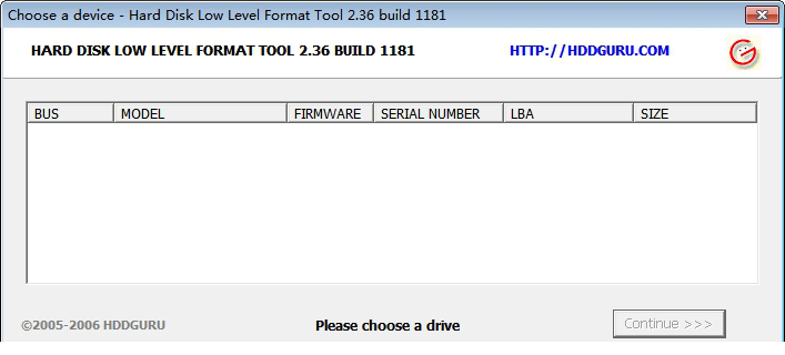 移动硬盘低级格式化
