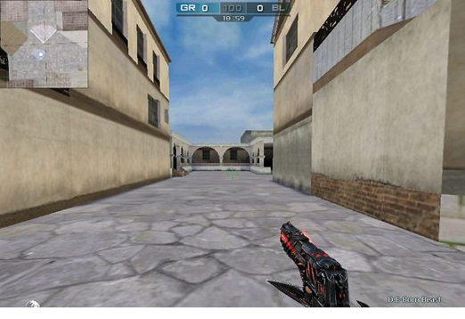 cs1.6黑色城镇地图