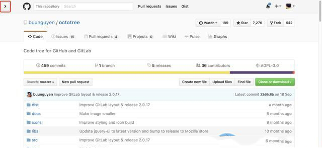 octotree插件 1.5.1 官方最新版