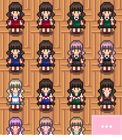 星露谷物语衬衫mod