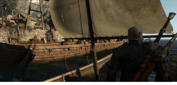 巫师3狂猎照明的船灯mod