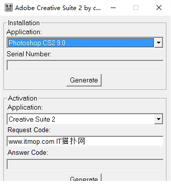 photoshop cs2 注册机 photoshop cs2 注册机